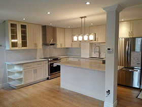 Milky White Cabinets